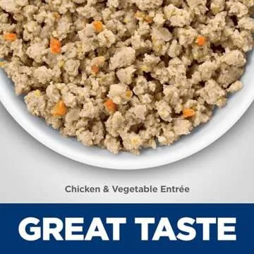 Hill's Science Diet Sensitive Stomach & Skin Chicken & Vegetable Entree Canned Cat Food, 2.9 oz., Case of 24