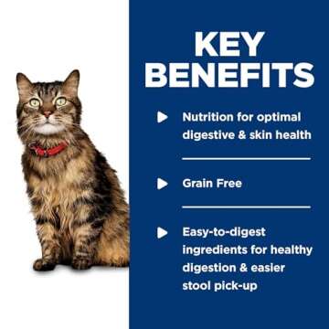 Hill's Science Diet Sensitive Stomach & Skin Chicken & Vegetable Entree Canned Cat Food, 2.9 oz., Case of 24