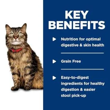 Hill's Science Diet Sensitive Stomach & Skin Chicken & Vegetable Entree Canned Cat Food, 2.9 oz., Case of 24