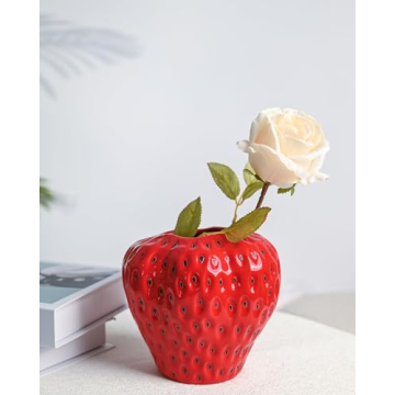 Charming Strawberry Vase for Home Decor Gifts