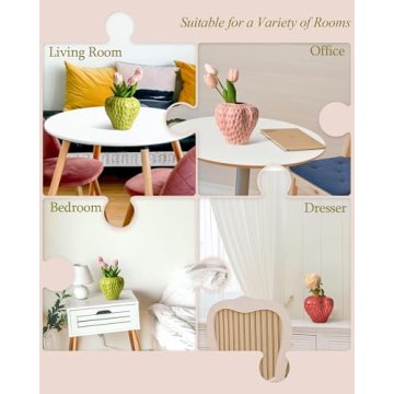 Charming Strawberry Vase for Home Decor Gifts