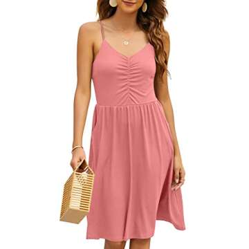 YATHON 2024 Casual Sleeveless Cotton Summer Dress