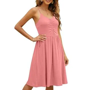 YATHON 2024 Casual Sleeveless Cotton Summer Dress