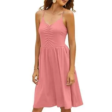 YATHON 2024 Casual Sleeveless Cotton Summer Dress