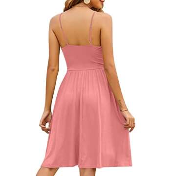 YATHON 2024 Casual Sleeveless Cotton Summer Dress