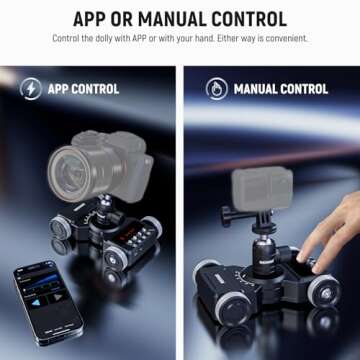 NEEWER DL300 Motorized Camera Dolly with App Control
