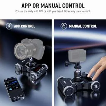 NEEWER DL300 Motorized Camera Dolly with App Control