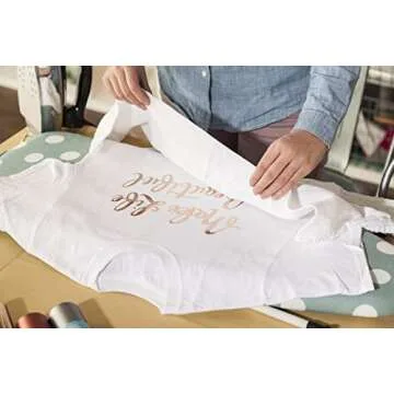 Cricut Everyday Iron On - 12" x 12ft - HTV Vinyl for T-Shirts - Use with Cricut Explore Air 2/Maker - Black/White, StrongBond Guarantee, Outlasts 50+ Washes, Compatible with Cricut Machines (2 Count)