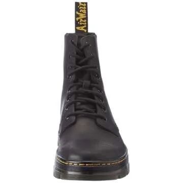 Dr. Martens unisex adult Lace Fashion Boot, Black Wyoming, 12 Women 11 Men US