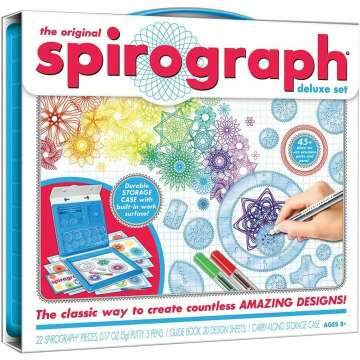 Spirograph Deluxe Art Set for Creative Designs