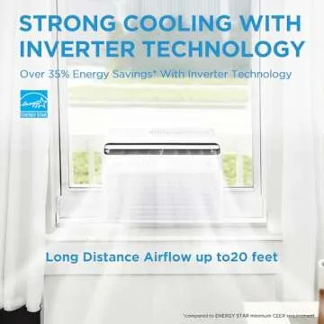 Midea MAW08V1QWT U-Shaped Window AC | Quiet & Smart