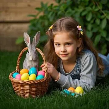 VULETO Girls Easter Basket Cross Bracelet Gift