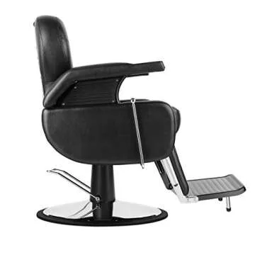 Heavy Duty Hydraulic Barber Chair for Salons