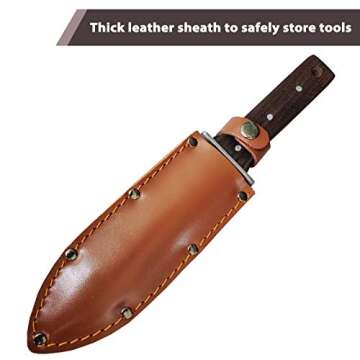 Gonicc Hori Hori Garden Knife with Protective Sheath