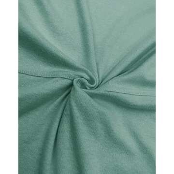 Floral Find Women's Long Sleeve Lapel Half Zip Up Sweatshirt Solid Stylish Loose Fit Casual Pullover Tops (Sage, X-Large)