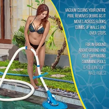 Professional Automatic Pool Vacuum Cleaner Powerful Suction