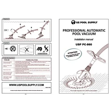 Professional Automatic Pool Vacuum Cleaner Powerful Suction