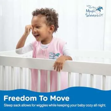 Baby Merlin's Magic Dream Sack Walker - Magic Merlin Microfleece Wearable Blanket Baby Dreamsack- Baby Sleep Sack 12-18 Months (Pink)