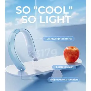 RANVOO Portable Neck Fan - Hands-Free Cooling Solution