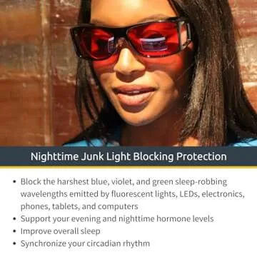 TrueDark Twilights Fitover Glasses for Better Sleep