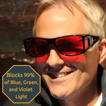 TrueDark Twilights Fitover Glasses for Better Sleep