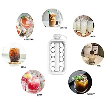 LittleStar Portable Ice Cube Maker for Effortless Ice Balls