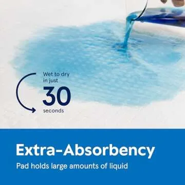 Stack Man Toddler Mattress Pads - 100 Pack Absorbent Bed Pads