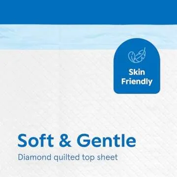 Stack Man Toddler Mattress Pads - 100 Pack Absorbent Bed Pads