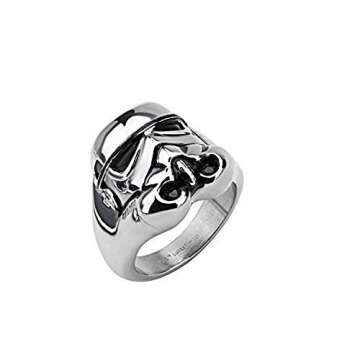 Disney Star Wars Stormtrooper Ring - Stainless Steel 3D Design