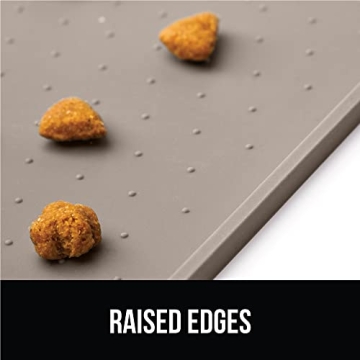 Gorilla Grip Waterproof Silicone Pet Feeding Mat 23x15