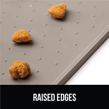 Gorilla Grip Waterproof Silicone Pet Feeding Mat 23x15