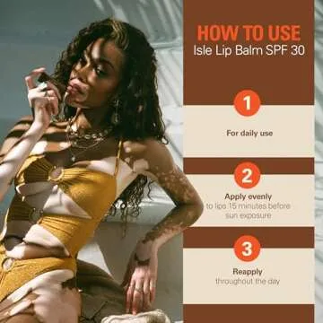 Cay Skin Isle Lip Balm SPF 30 - Hydrating Tinted Gloss