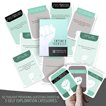 50 Mindfulness Cards & Therapy Journal for Self-Improvement