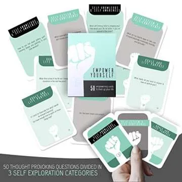 50 Mindfulness Cards & Therapy Journal for Self-Improvement