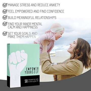 50 Mindfulness Cards & Therapy Journal for Self-Improvement