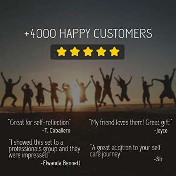 50 Mindfulness Cards & Therapy Journal for Self-Improvement