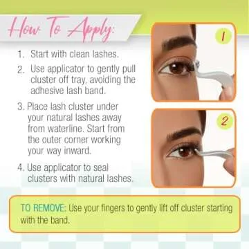 Ardell Winks Natural Press On Eyelash Extensions With Applicator