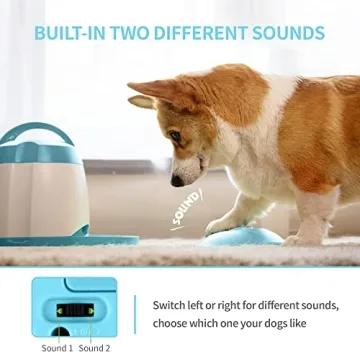 Interactive Dog Treat Dispenser Remote Toy for Pets