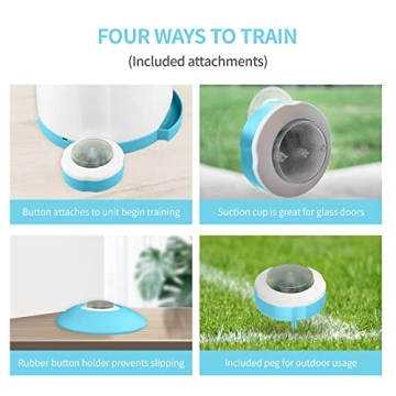 Interactive Dog Treat Dispenser Remote Toy for Pets