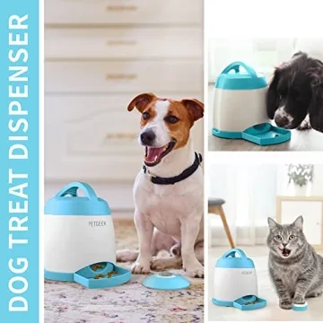 Interactive Dog Treat Dispenser Remote Toy for Pets