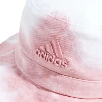 adidas Unisex Color Wash Bucket, Wonder Mauve Pink/Clear Pink/Trace Maroon Purple, One Size