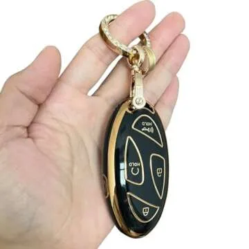 Stylish Rilnaewn TPU Key Fob Cover for 2023-2024 Hyundais