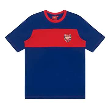 Arsenal FC Mens Premium Long Pajamas Set - Cozy Style