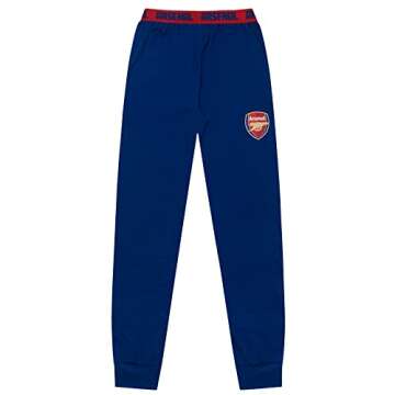 Arsenal FC Mens Premium Long Pajamas Set - Cozy Style
