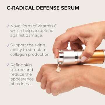 ALASTIN Skincare C-RADICAL Defense Face Serum (1 oz) | Hydrating Vitamin C Skin Serum | Fights Free ...