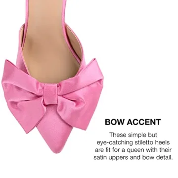 Journee Womens Tiarra Mules Stiletto Evening Pumps