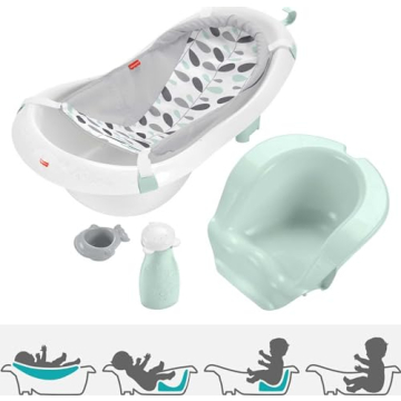 Fisher-Price 4-in-1 Baby to Toddler Bath Tub