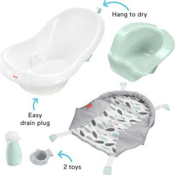 Fisher-Price 4-in-1 Baby to Toddler Bath Tub