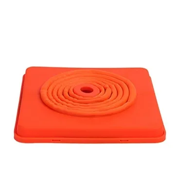 Sunnyglade 4 Pack 15.5 inch Collapsible Traffic Cones Multi Purpose Pop up Reflective Safety Cone