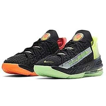 Nike Lebron 18 Grade School Basketball Shoe Limited Edition CW2760-009 (Numeric_5_Point_5) Black/Bright Crimson